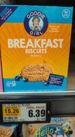 Goodie girl blueberry breakfast biscuits