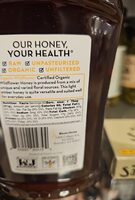 Organic Wildflower Pure Raw Honey