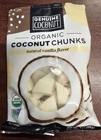 Organic Coconut Chunks natural vanilla flavor