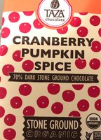Cranberry Pumpkin Spice Chocolate