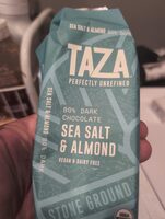 80% Dark Sea Salt & Almond Organic Dark Chocolate