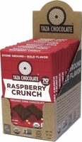 Raspberry Crunch Organic Dark Chocolate