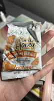 Manuka Honey Gummi Bees Orange Flavored