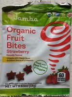 Organic Fruit Bites Strawberry