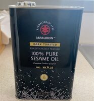 Dark Toasted Traditionally pressed 100% pure sesame oil