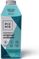 Picnik butter + mct unsweetened original creamer