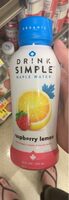 Raspberry lemon maple water