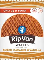 Dutch caramel vanilla stroopwafels healthy snacks