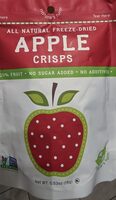 All Natural Freeze-Dried Apple Crisps
