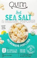 Just sea salt microwave popcorn