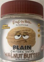 Walnut Butter, Plain with Sea Salt