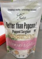 Popped Sorghum Rosemary Garlic