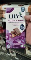 Salted Almond Milk Chocolate Style Bar