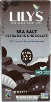 Sea Salt Extra Dark Chocolate Style Bar