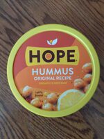 Organic Sea Salt & Olive Oil Hummus