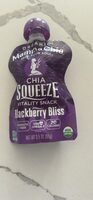 Mamma Chia Squeeze Vitality Snack Blackberry Bliss