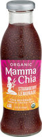 Mamma chia organic chia vitality beverage strawberry lemonade