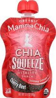 Organic Vitality Squeeze Snack Cherry Love