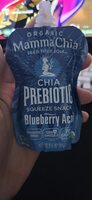 Chia Prebiotic Squeeze Snack Blueberry Acai