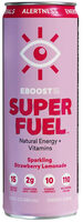 Super Fuel sparkling strawberry lemonade