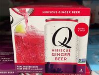 Hibiscus ginger beer
