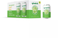 Unsweetened lime sparkling water, unsweetened lime