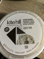 Almond Milk Cream Cheese Style Spread – Everything