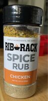 Dry spice rub chicken