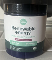 Renewable energy