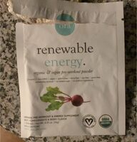Renewable Energy Pre-Workout Powder