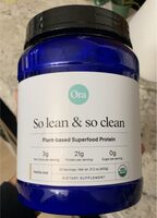 Plant based superfood protein