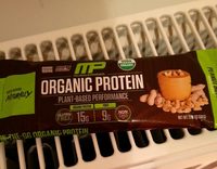 Muscle Pharm Organic Protein Bar Plant based Performance Peanut Butter 1.76 Oz.