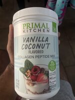 Vanilla Coconut Collagen Fuel Collagen Peptide Drink Mix