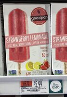 Strawberry Lemonade Frozen Pops
