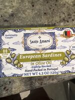 European sardines in olive oil