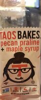 Pecan Praline + maple syrup