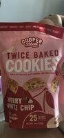 TWICE BAKED COOKIES Cherry White Chip