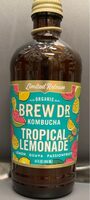 Organic Brew Dr Kombucha Tropical Lemonade