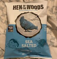 Sea salted kettle cooked potato chips