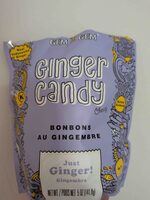 Chewy Ginger candy