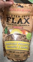 Gluten free flax snacking granola