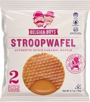 Belgian Boys Authentic Dutch Caramel Waffle, Stroopwafel