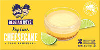Key lime cheesecake