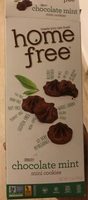 Gluten Free Chocolate Mint Mini Cookies