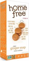 Ginger snap mini cookies