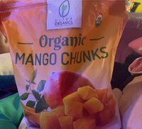 Organic mango chunks