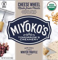 Miyoko's winter truffle cheese wheel