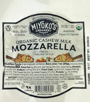 Miyoko's creamery fresh vegan mozzarela