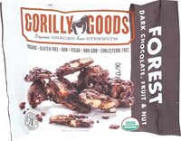 Gorillygoods trail mix chocolate fruit and nut