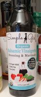 Organic Balsamic Vinaigrette Dressing and Marinade